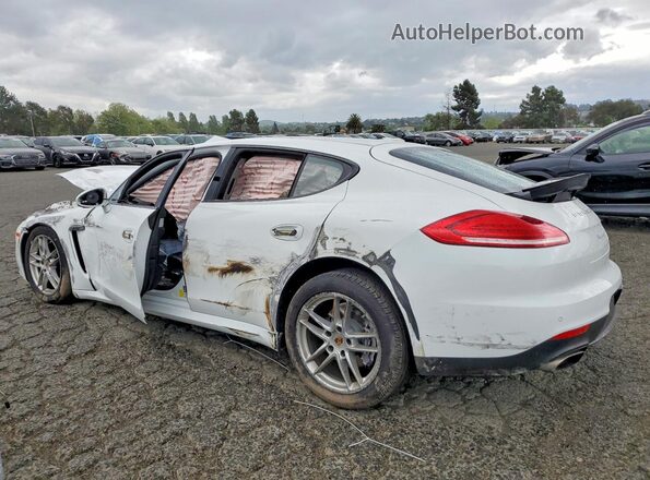 WP0AA2A72GL000082 2016 PORSCHE PANAMERA White Հետևի ձախ