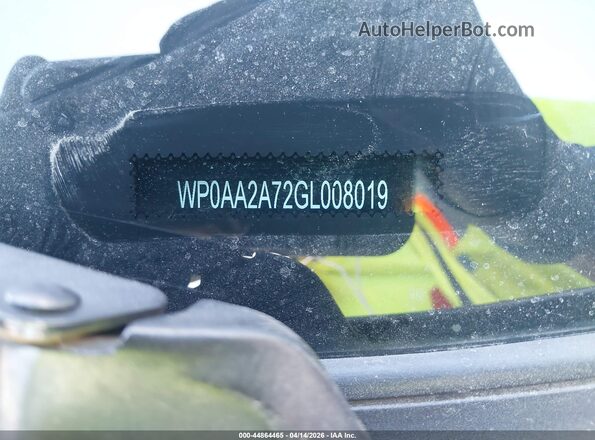 WP0AA2A72GL008019 2016 PORSCHE PANAMERA Серебряный 