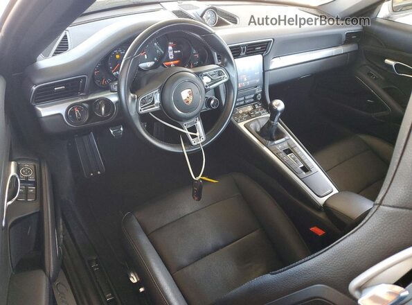 WP0AA2A92JS105980 2018 PORSCHE 911 Silver წინა პანელის ხედი