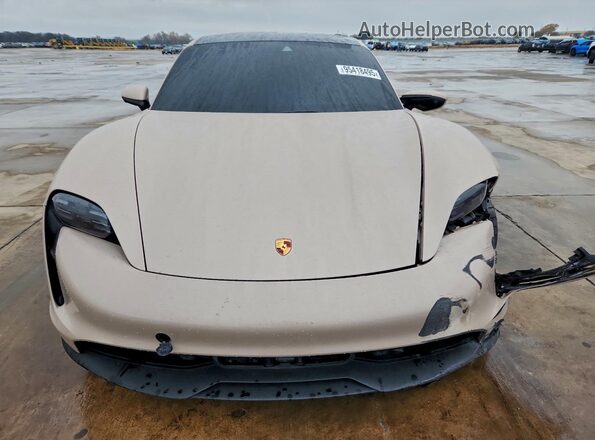 WP0AA2Y18PSA14997 2023 PORSCHE TAYCAN Tan Widok z przodu