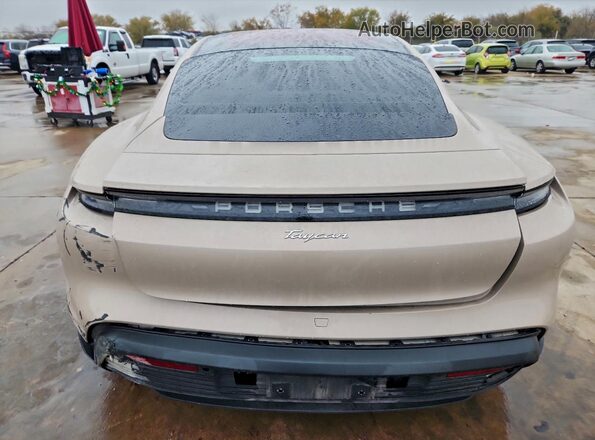 WP0AA2Y18PSA14997 2023 PORSCHE TAYCAN Tan Widok z tyłu