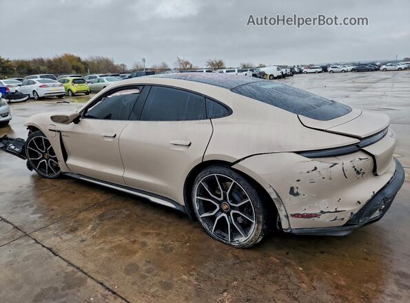 WP0AA2Y18PSA14997 2023 PORSCHE TAYCAN Tan Tył lewy