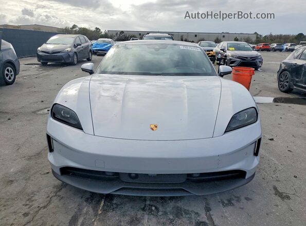 WP0AA2Y19SSA12622 2025 PORSCHE TAYCAN Gray Front view
