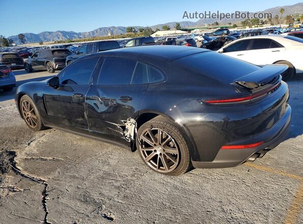 WP0AA2YA0SL001550 2025 PORSCHE PANAMERA Black Tył lewy