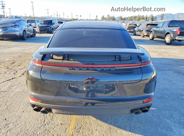 WP0AA2YA0SL001550 2025 PORSCHE PANAMERA Black Widok z tyłu