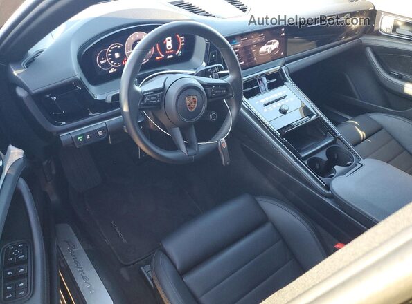 WP0AA2YA0SL001550 2025 PORSCHE PANAMERA Black Widok deski rozdzielczej