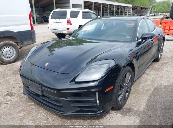 WP0AA2YA0SL006926 2025 PORSCHE PANAMERA Black Առջևի ձախ երեք քառորդ տեսարան