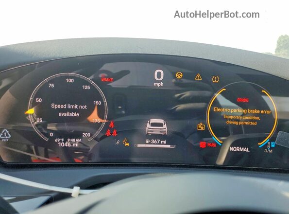 WP0AA2YA5SL000703 2025 PORSCHE PANAMERA White Vista del cuadro de instrumentos