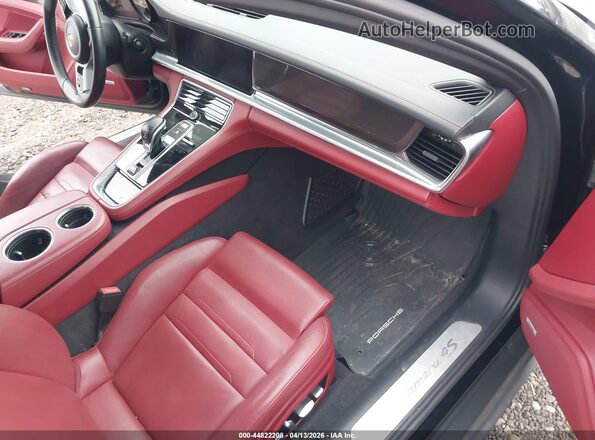 WP0AB2A73LL140102 2020 PORSCHE PANAMERA Black Вид салону спереду
