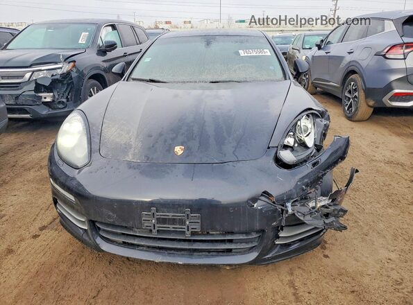 WP0AB2A79GL050538 2016 PORSCHE PANAMERA Black Front view