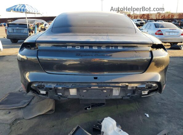 WP0AB2Y10MSA41720 2021 PORSCHE TAYCAN Gray Rear view