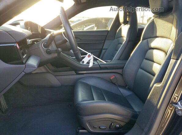WP0AB2Y10MSA41720 2021 PORSCHE TAYCAN Gray Front interior view