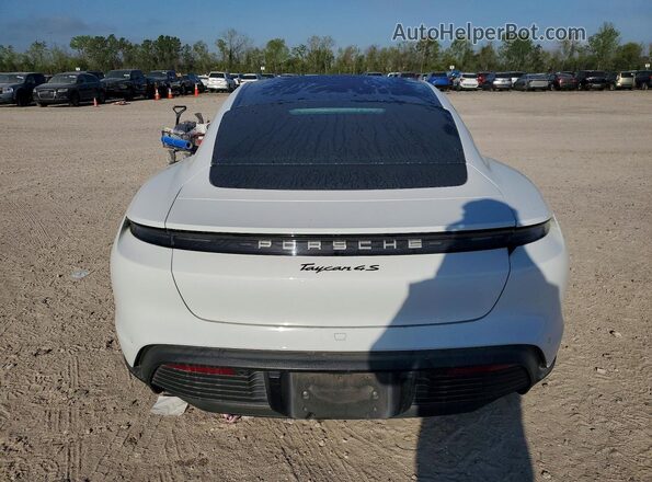 WP0AB2Y13MSA40819 2021 PORSCHE TAYCAN White Rear view