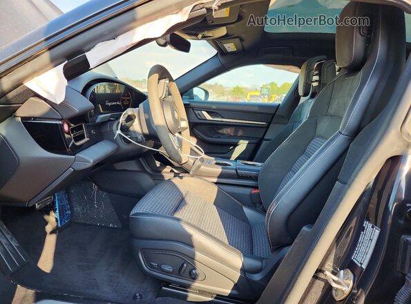 WP0AB2Y19SSA40241 2025 PORSCHE TAYCAN Black Вид салону спереду