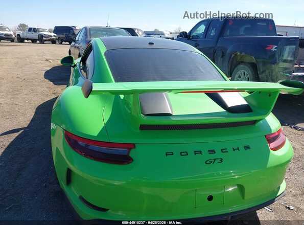 WP0AC2A95JS175760 2018 PORSCHE 911 Green 