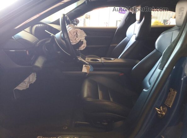 WP0AC2Y16NSA54096 2022 PORSCHE TAYCAN Blue Вид салону спереду