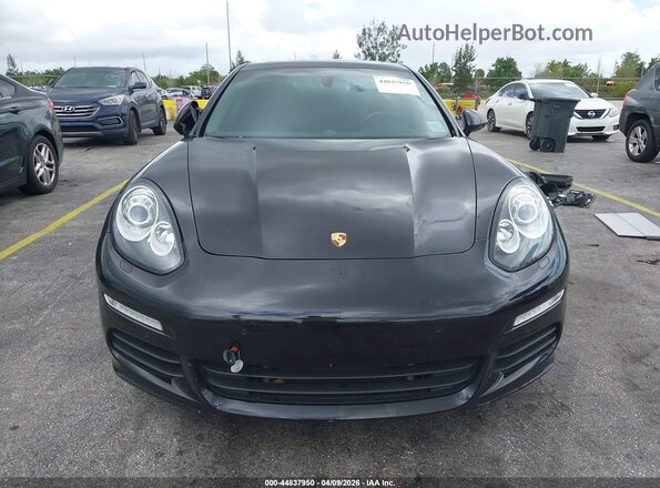 WP0AD2A70GL041267 2016 PORSCHE PANAMERA Black Вид задньої частини салону
