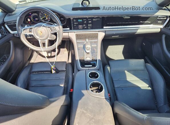 WP0AE2A79LL132495 2020 PORSCHE PANAMERA White Widok deski rozdzielczej