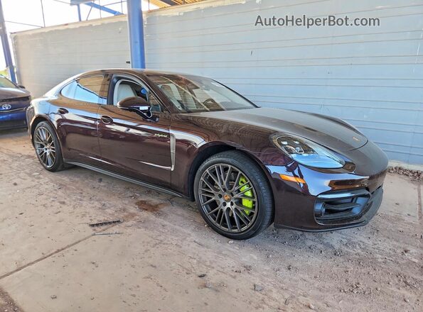 WP0AE2A79PL120076 2023 PORSCHE PANAMERA Темно-бордовый Передняя правая четверть