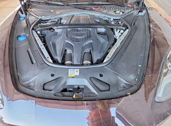 WP0AE2A79PL120076 2023 PORSCHE PANAMERA Темно-бордовый Вид задней части салона