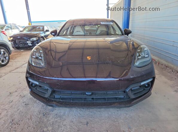 WP0AE2A79PL120076 2023 PORSCHE PANAMERA Темно-бордовый Вид спереди