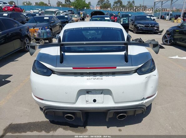 WP0AE2A80PS280345 2023 PORSCHE CAYMAN White 