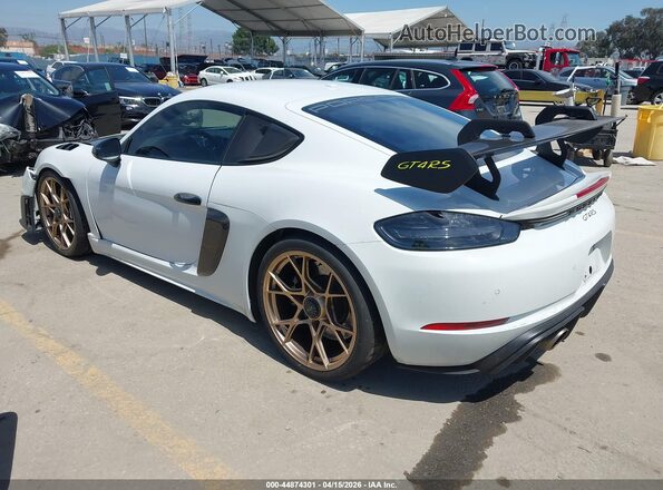 WP0AE2A80PS280345 2023 PORSCHE CAYMAN White Trasero izquierdo