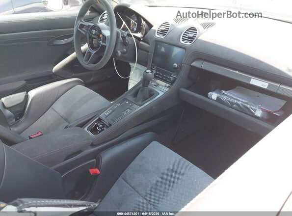 WP0AE2A80PS280345 2023 PORSCHE CAYMAN White Vista interior delantera
