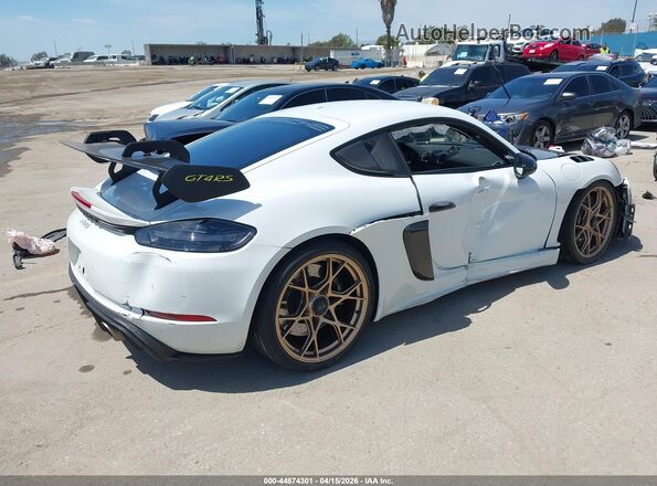 WP0AE2A80PS280345 2023 PORSCHE CAYMAN White Trasero derecho