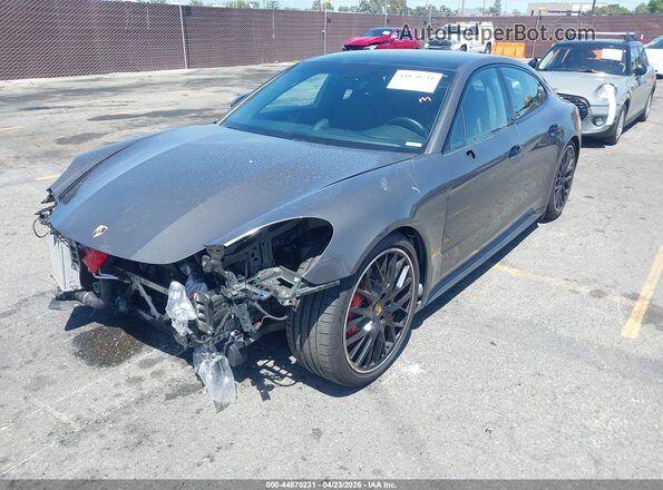 WP0AF2A75HL152828 2017 PORSCHE PANAMERA Gray Przód lewy
