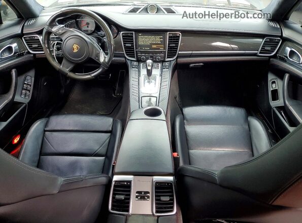 WP0AF2A79GL081387 2016 PORSCHE PANAMERA Черный Вид панели приборов