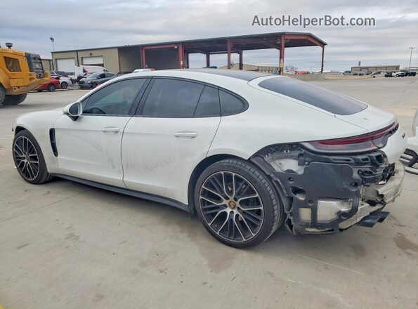 WP0AJ2A70ML112164 2021 PORSCHE PANAMERA White Հետևի ձախ
