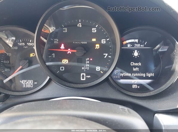 WP0CA2A82JS210857 2018 PORSCHE BOXSTER Серый Вид задних сидений