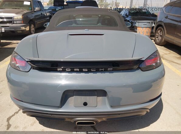 WP0CA2A82JS210857 2018 PORSCHE BOXSTER Серый 
