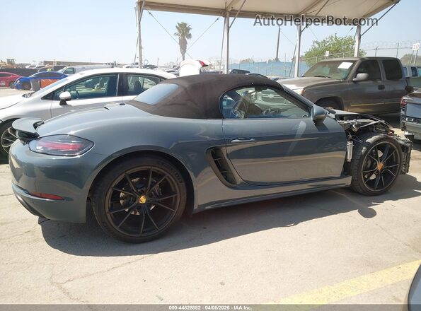 WP0CA2A82JS210857 2018 PORSCHE BOXSTER Серый Панорамный вид салона 360°