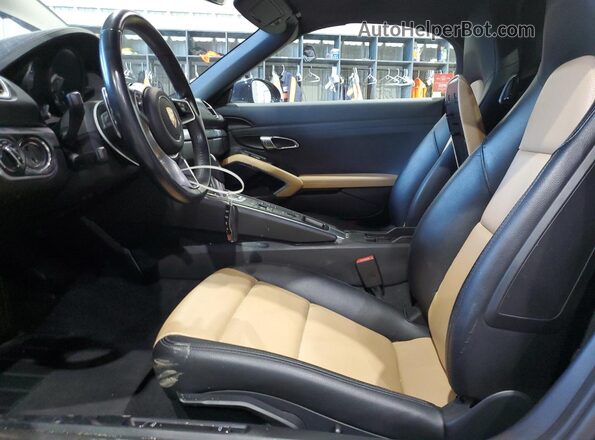 WP0CA2A88JS210846 2018 PORSCHE BOXSTER Синий Вид салона спереди