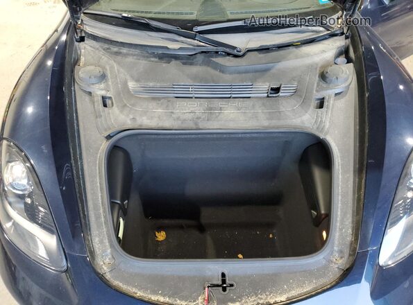 WP0CA2A88JS210846 2018 PORSCHE BOXSTER Синий Вид задней части салона