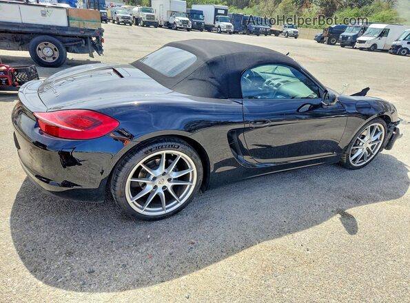WP0CA2A89GS120601 2016 PORSCHE BOXSTER Black Tył prawy