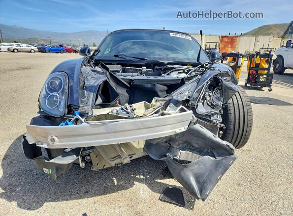 WP0CA2A89GS120601 2016 PORSCHE BOXSTER Black Widok z przodu