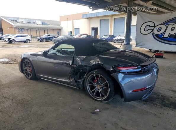 WP0CB2A87HS241027 2017 PORSCHE BOXSTER Серый Задняя левая четверть