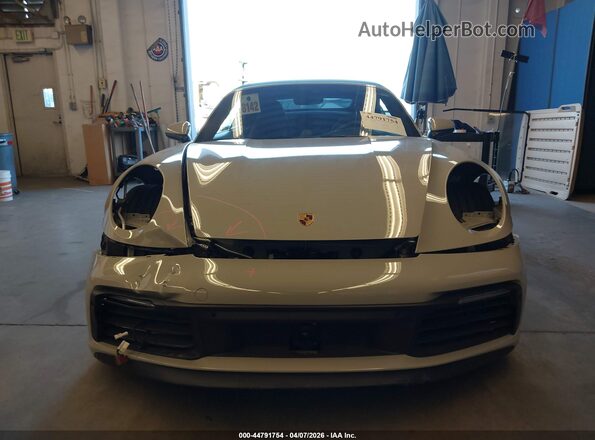 WP0CB2A90LS264585 2020 PORSCHE 911 Gray Widok zestawu wskaźników