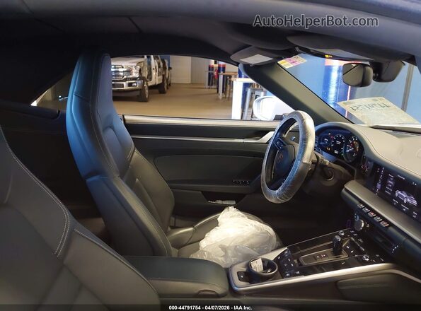WP0CB2A90LS264585 2020 PORSCHE 911 Gray Widok wnętrza z przodu