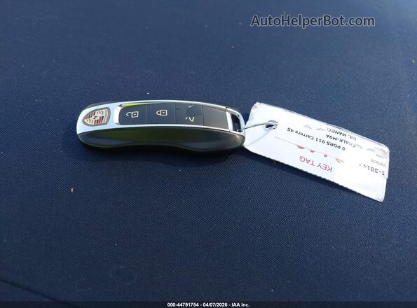 WP0CB2A90LS264585 2020 PORSCHE 911 Gray Widok deski rozdzielczej