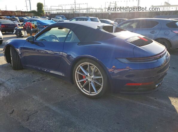 WP0CB2A96LS262940 2020 PORSCHE 911 Blue Trasero izquierdo