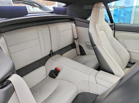 WP0CD2A97SS267430 2025 PORSCHE 911 Gray Vista de los asientos traseros