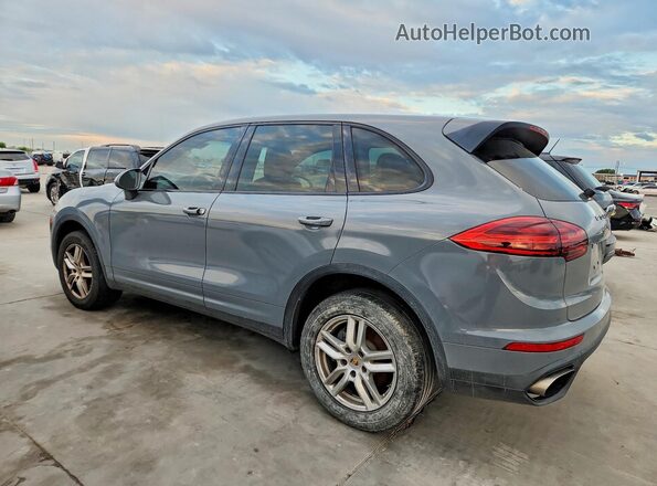 WP1AA2A22HKA89551 2017 PORSCHE CAYENNE Blue Tył lewy