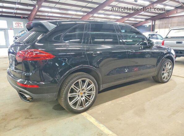 WP1AA2A24HKA83444 2017 PORSCHE CAYENNE Black Tył prawy