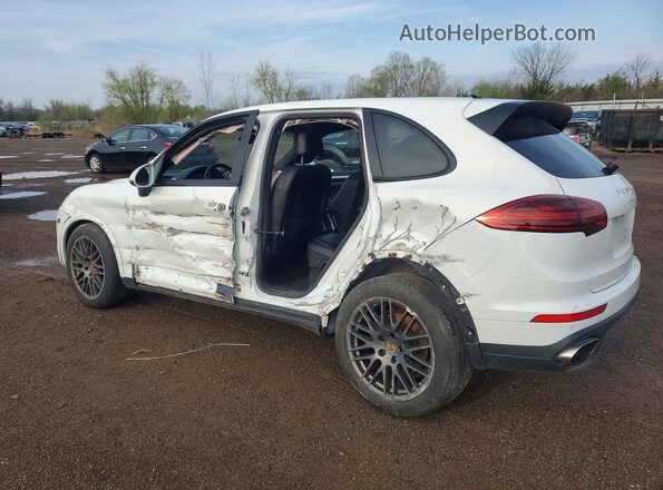 WP1AA2A25HKA86174 2017 PORSCHE CAYENNE Белый Задняя левая четверть