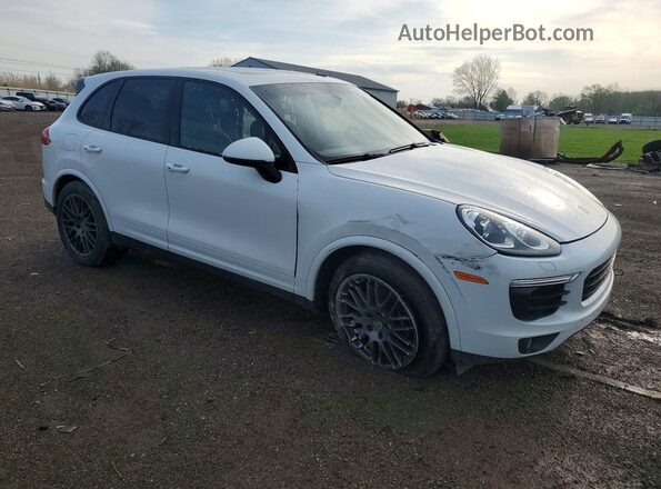 WP1AA2A25HKA86174 2017 PORSCHE CAYENNE Белый Передняя правая четверть