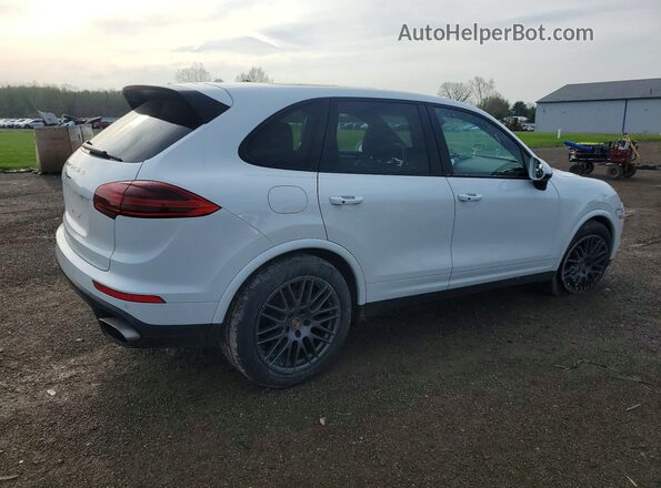 WP1AA2A25HKA86174 2017 PORSCHE CAYENNE Белый Задняя правая четверть